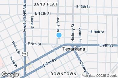 Map image of the property - 920 County Ave