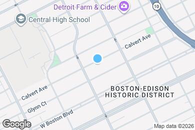 Map image of the property - 2021-2021 Calvert Ave