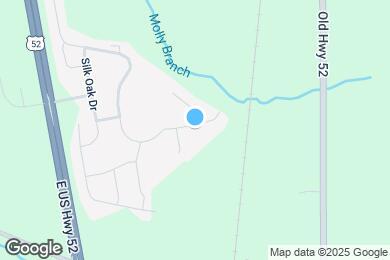 Map image of the property - 626 English Oak Cir