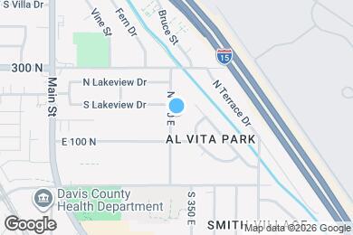 Map image of the property - 164 N 300 E