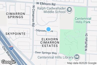 Map image of the property - 7841 Odysseus Ave