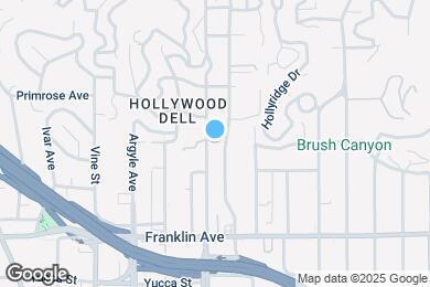 Map image of the property - 2033 N Beachwood Drive