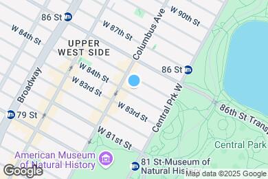 Map image of the property - 47 W 84th St