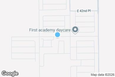 Map image of the property - 7604 E 44th Pl