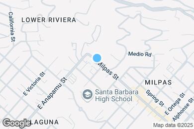Map image of the property - 1105 N Milpas St