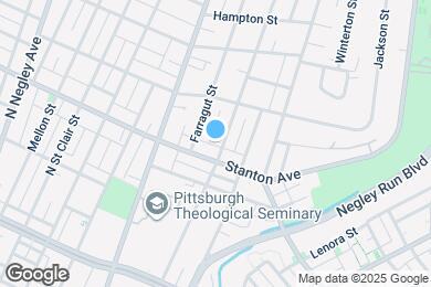Map image of the property - 813 N Sheridan Ave