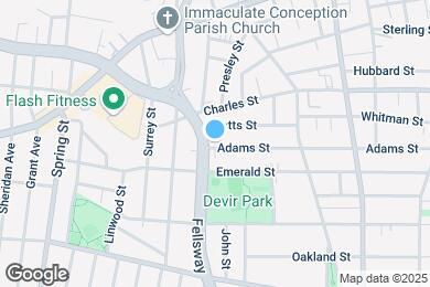 Map image of the property - 209 Adams St