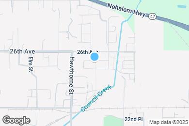 Map image of the property - 2812 25th Pl