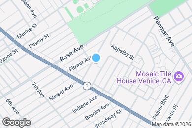 Map image of the property - 954 Sunset Ave
