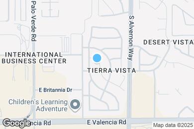 Map image of the property - 3764 E Desert Wash Ct