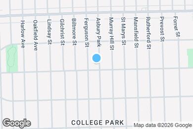Map image of the property - 18621 Asbury Park