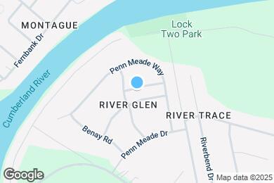Map image of the property - 2608 River Meade Way