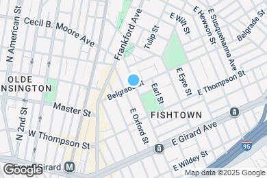 Map image of the property - 1366 E Columbia Ave