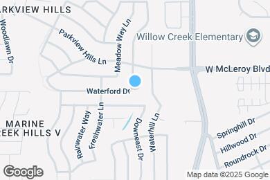 Map image of the property - 4837 Waterford Dr