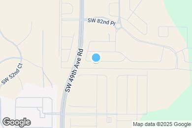 Map image of the property - 4701 SW 83rd Lp