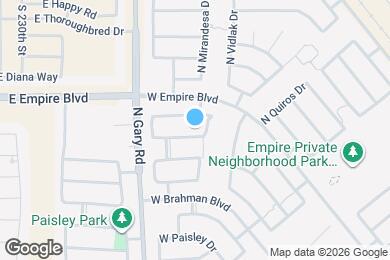 Map image of the property - 1222 W Jersey Way