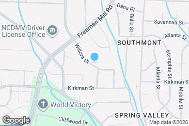 Map image of the property - 1823 Willora St