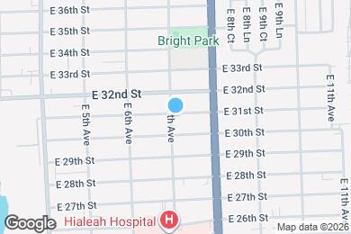 Map image of the property - 702 E 31st St