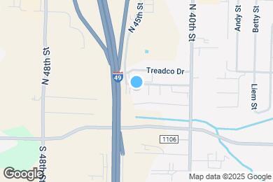 Map image of the property - Furnished Studio-Springdale