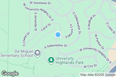 Map image of the property - 3496 S Moore Cir