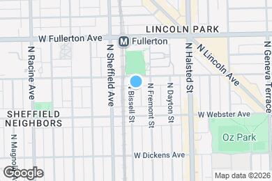 Map image of the property - 2241.5 N Bissell St