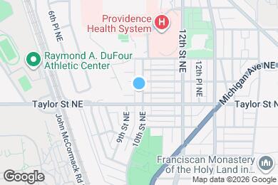 Map image of the property - 4210 10th St NE