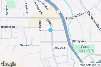 Map image of the property - 59 Chorro St