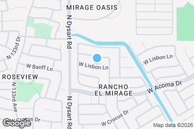 Map image of the property - 13000 W Lisbon Ln