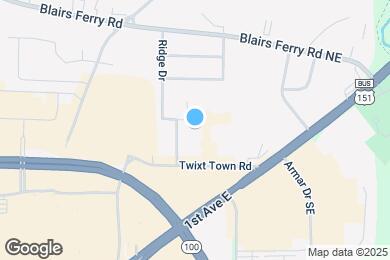 Map image of the property - 1155 Ridge Dr