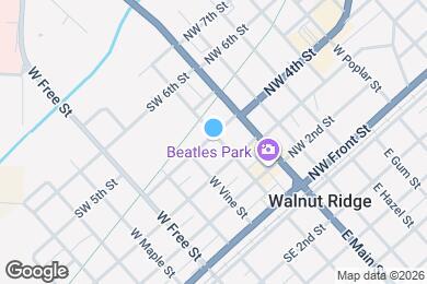 Map image of the property - 321 W Elm St