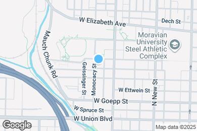 Map image of the property - 1028 Monocacy St