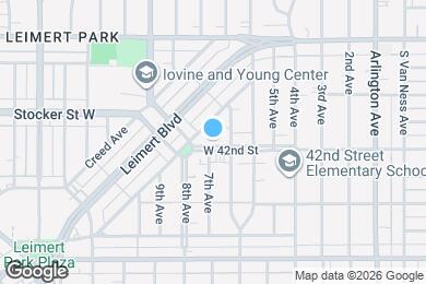 Map image of the property - 2817 W 42nd St
