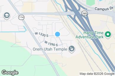 Map image of the property - 1349 S 1110 W