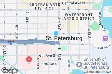 Map image of the property - 400 4th Ave S