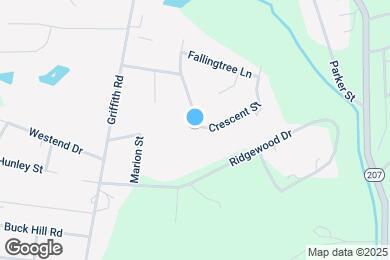 Map image of the property - 1410 Crescent St
