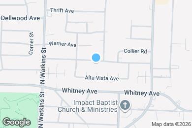 Map image of the property - 1939 Driftwood Ave