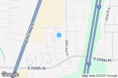 Map image of the property - 2709 S 256th Pl