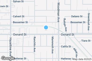 Map image of the property - 13801 Oxnard St