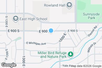 Map image of the property - 1448 E 900 S