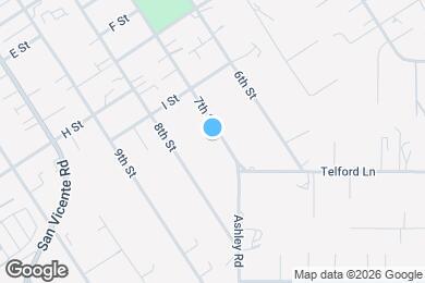 Map image of the property - 1035 7th St