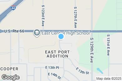 Map image of the property - 1129 S 124th East Ave
