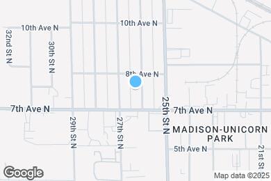 Map image of the property - 720 26th St N