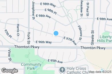 Map image of the property - 2644 E 97th Ave