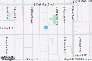 Map image of the property - 537 S El Molino Ave