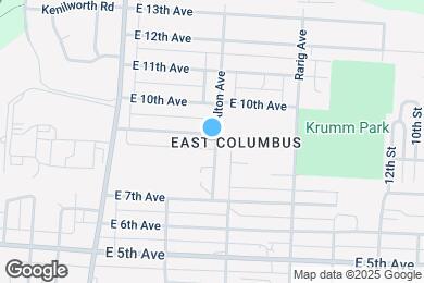 Map image of the property - 2903 E 9th Ave
