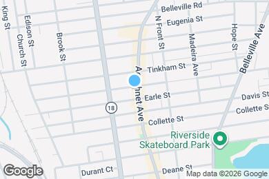 Map image of the property - 1641 Acushnet Ave