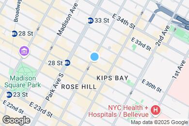 Map image of the property - 141 Lexington Ave