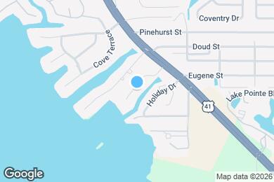 Map image of the property - 7779 Holiday Dr N