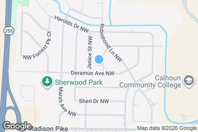 Map image of the property - 6208 Stratford Ct NW