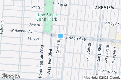 Map image of the property - 6237 Catina St
